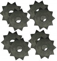 FLEX JGO. 8 RUEDAS METAL DURO