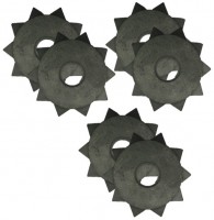 FLEX JGO. 6 RUEDAS METAL DURO
