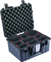 1507 AIR, maleta con treckpac negra